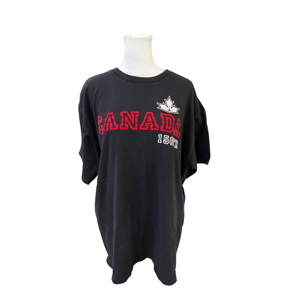 IPS International Apparel Canada‎ 150th Anniversary Graphic T-Shirt Black XL